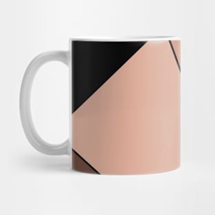 Brown & Black Geo Mug